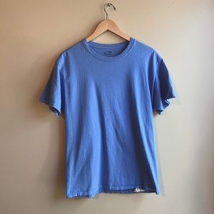 Y2K Vintage Light Blue Champion Short Sleeve T-Shirt Large L